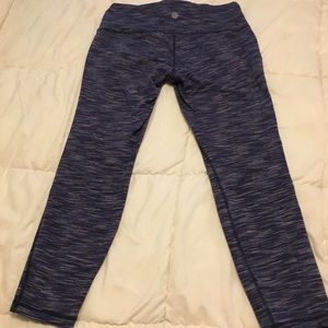 Athleta 7/8 blue tights